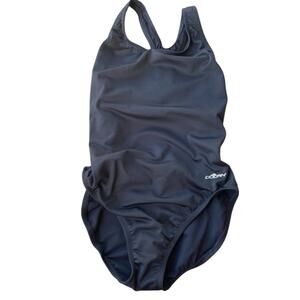 New without tags Dolfin Black Swimwear one piece large water sports competition